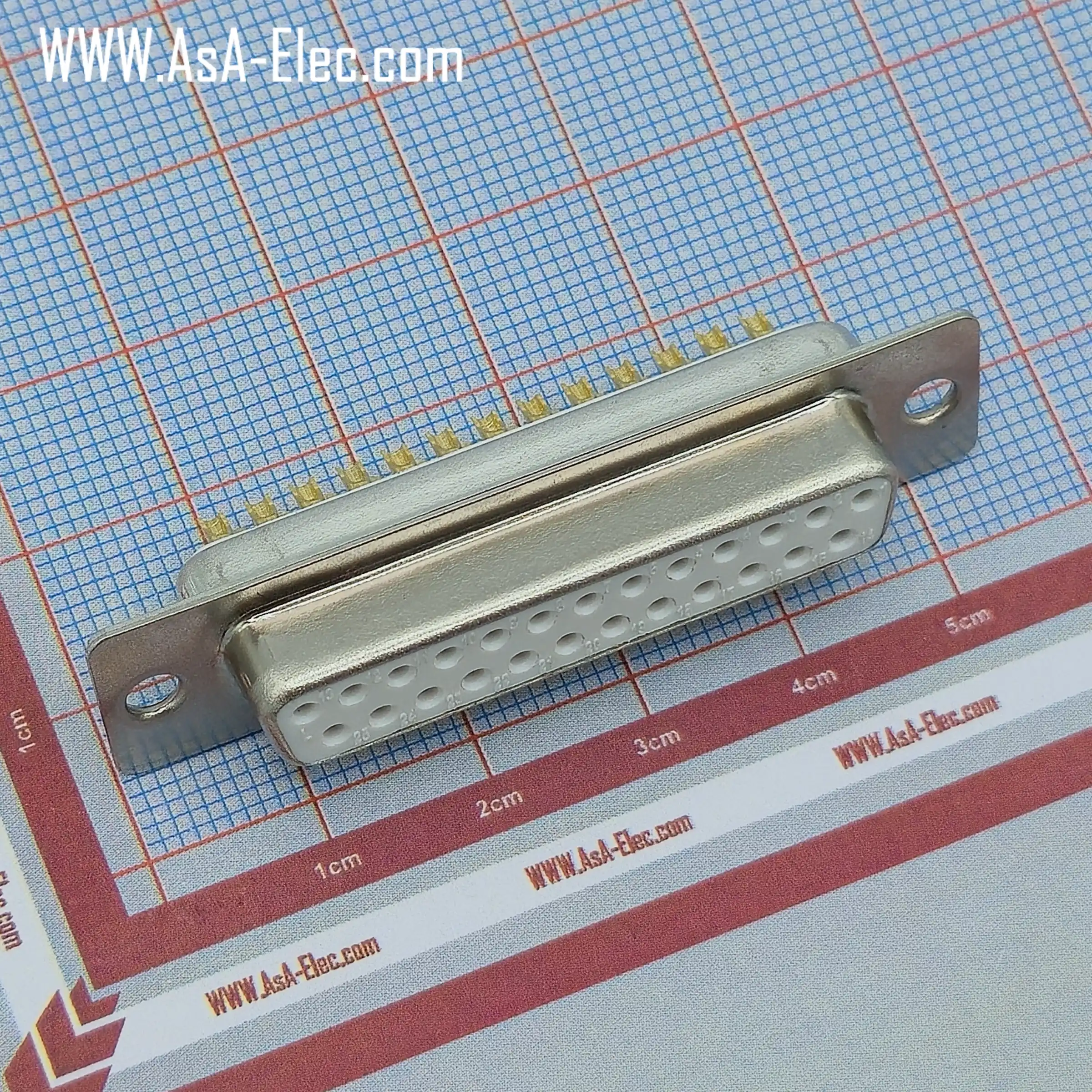 دی کانکتور 25 پین ماده سر کابلی صنعتی